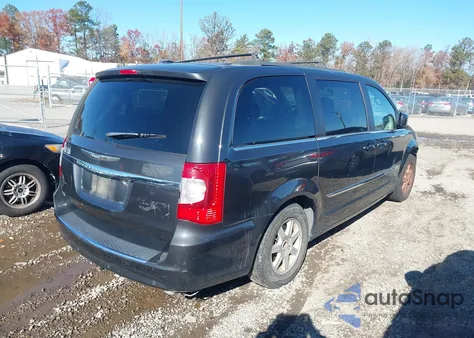 2012 Chrysler Town & Country Touring из США, поврежденный, VIN 2C4RC1BG1CR162549